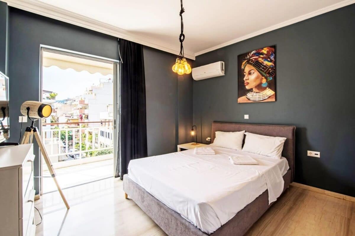Funky Apartment In Zografou Athene Buitenkant foto